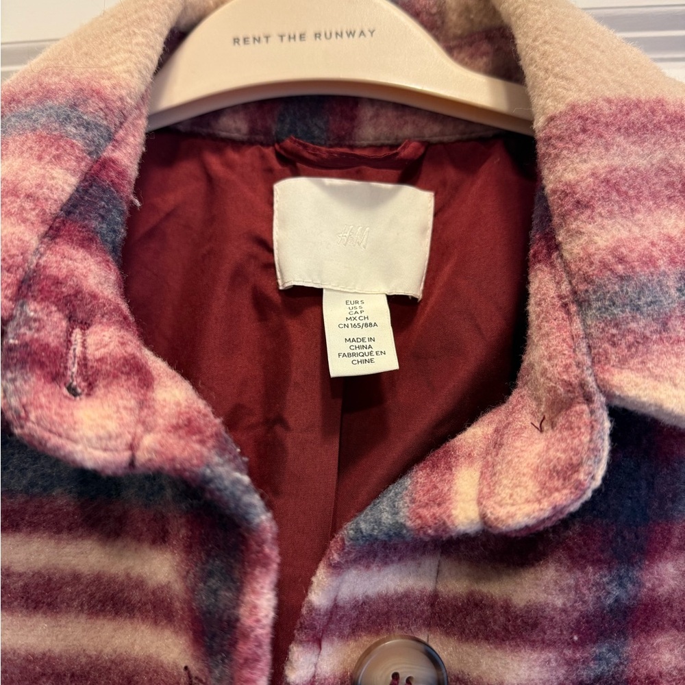 H&M Plaid Shirt Jacket - Picture 2 of 5
